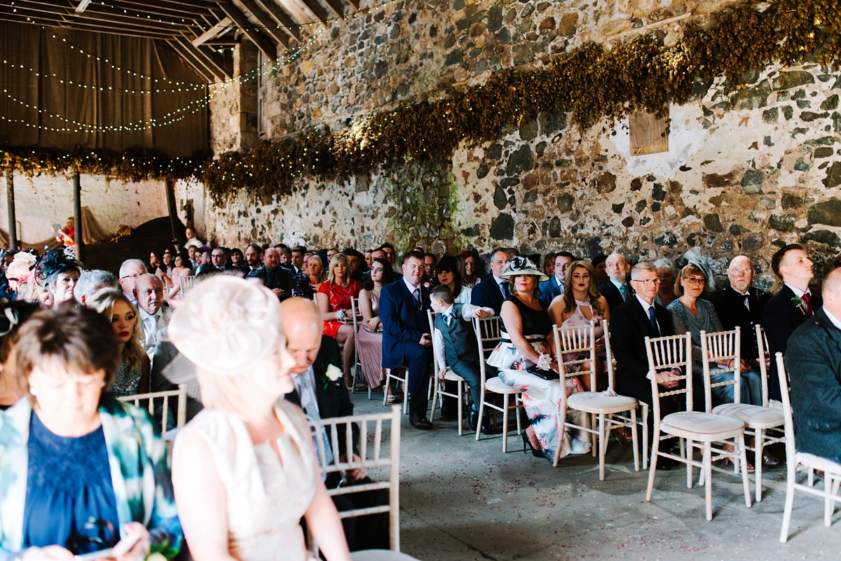13 A Jenny Packham beaded gown for a lovely laidback country barn wedding