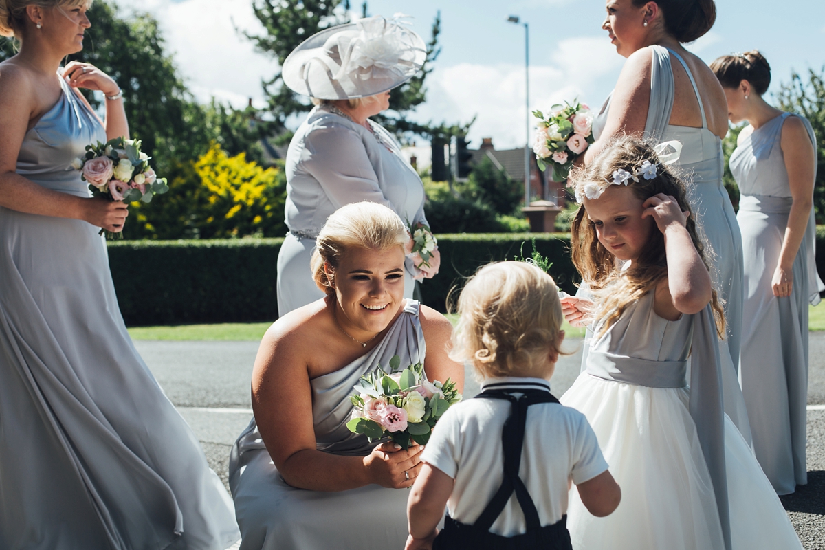 14 A La Sposa dress for a family focussed summer wedding in Liverpool