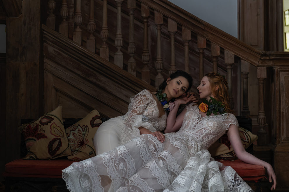 17 A Pre Raphaelite inspired love story pushing the boundaries of bridal style