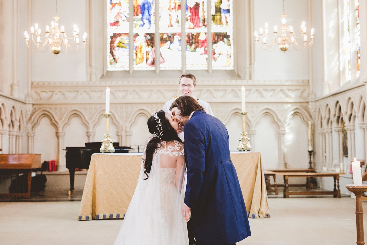 A Bespoke Gown For A Friends And Family Focused Day At An English
