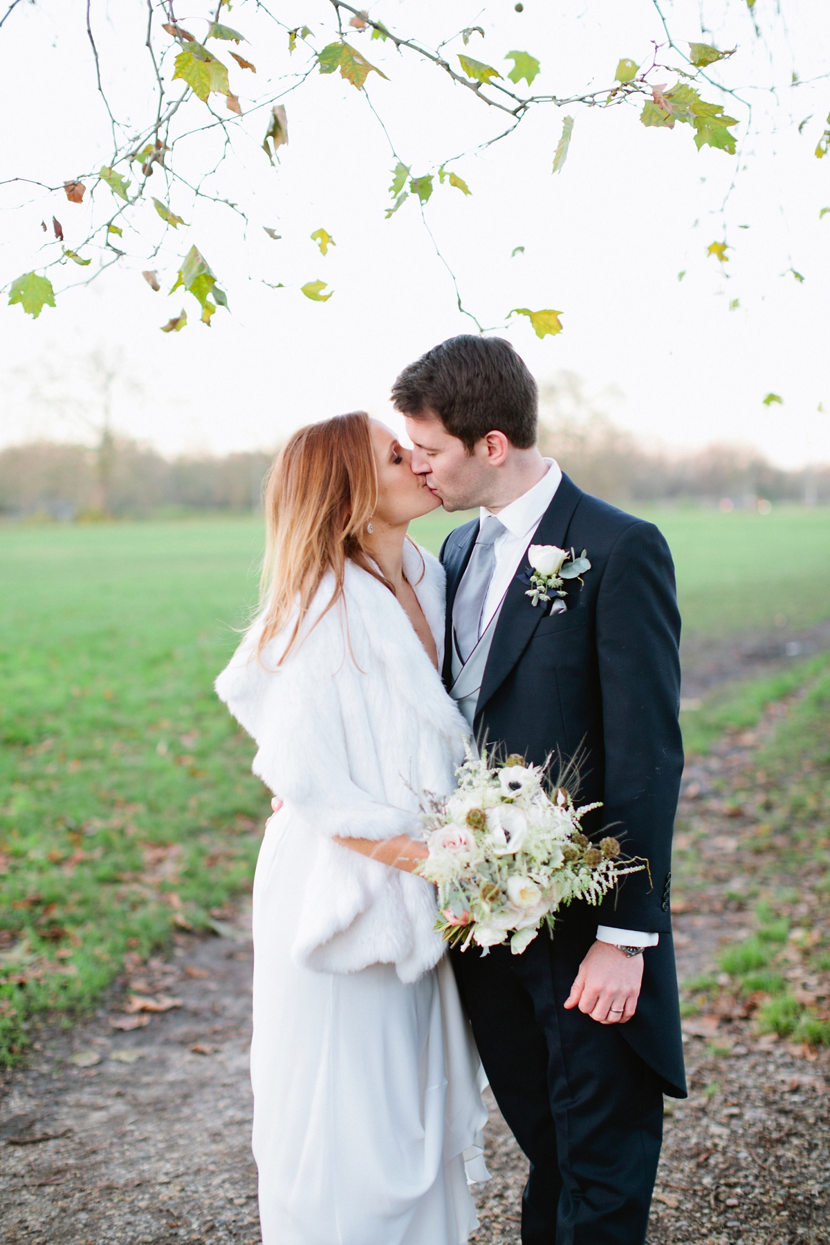 18 A bride in Temperley London for a sophisticated and elegant Winter wedding