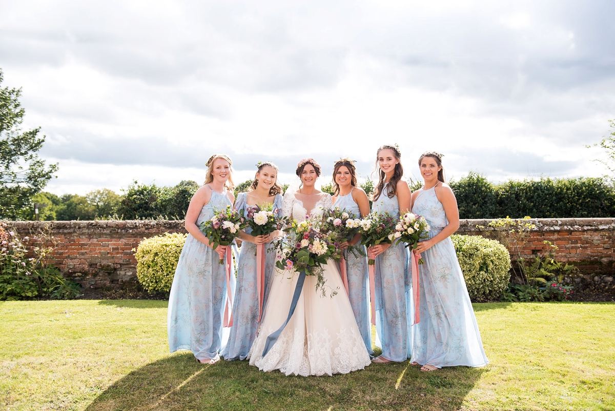 18 An Allure Bridals gown for a charming barn wedding