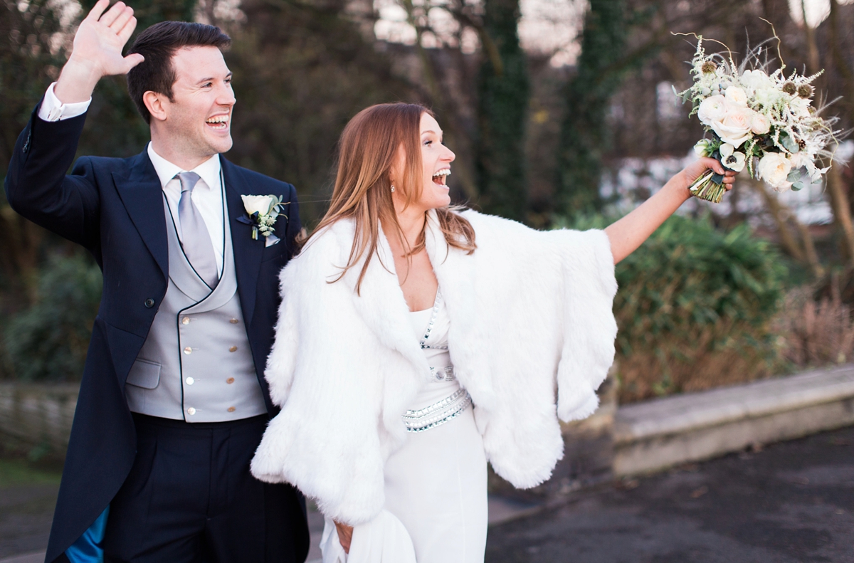 19 A bride in Temperley London for a sophisticated and elegant Winter wedding