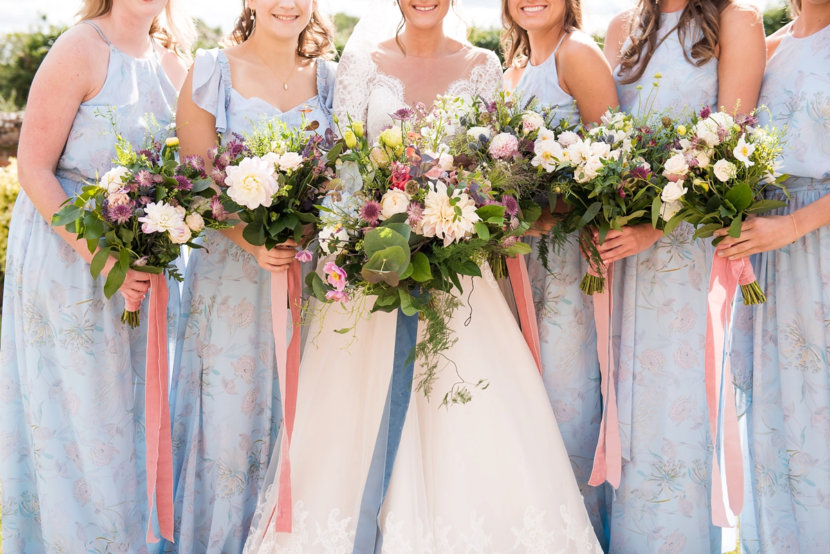 19 An Allure Bridals gown for a charming barn wedding