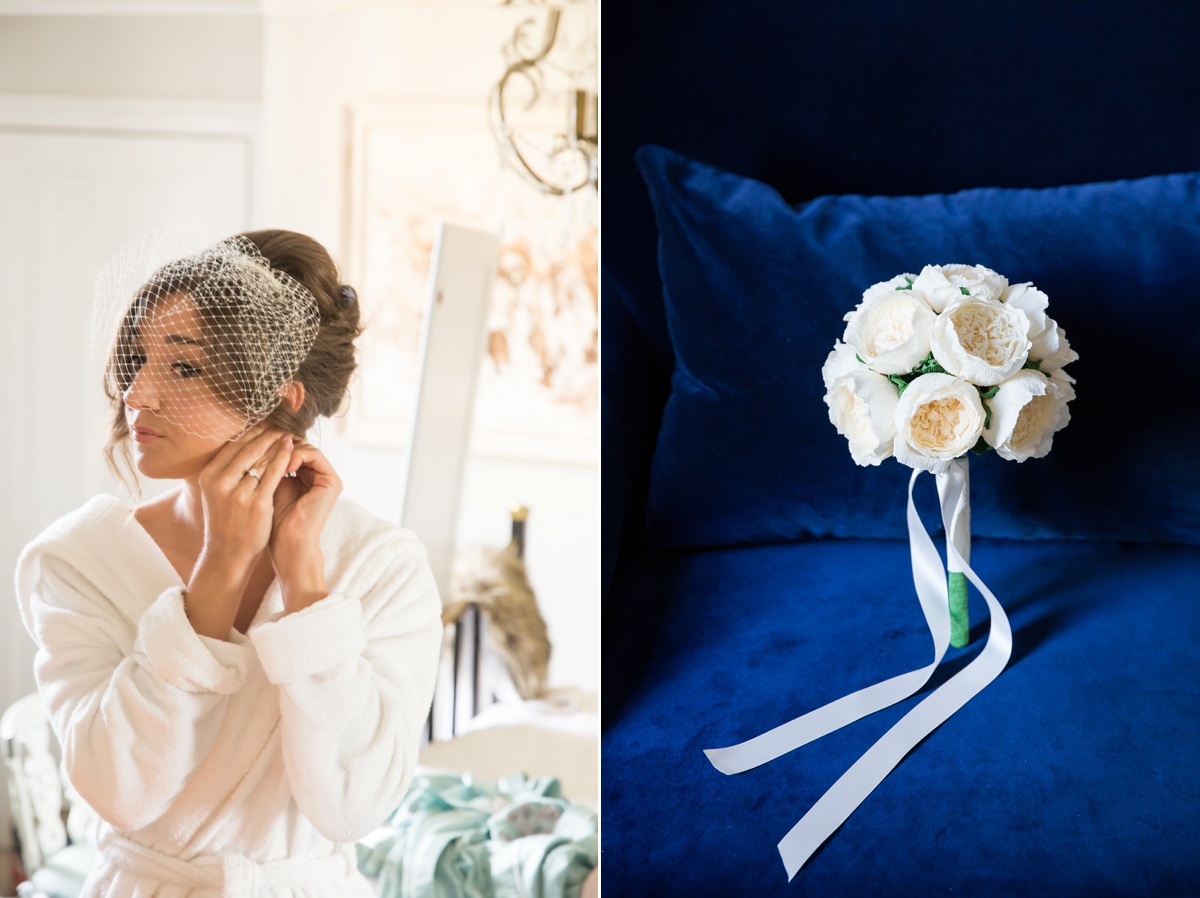 2 A 1950s inspired modern intimate wedding with a short dress by Kate Edmondson