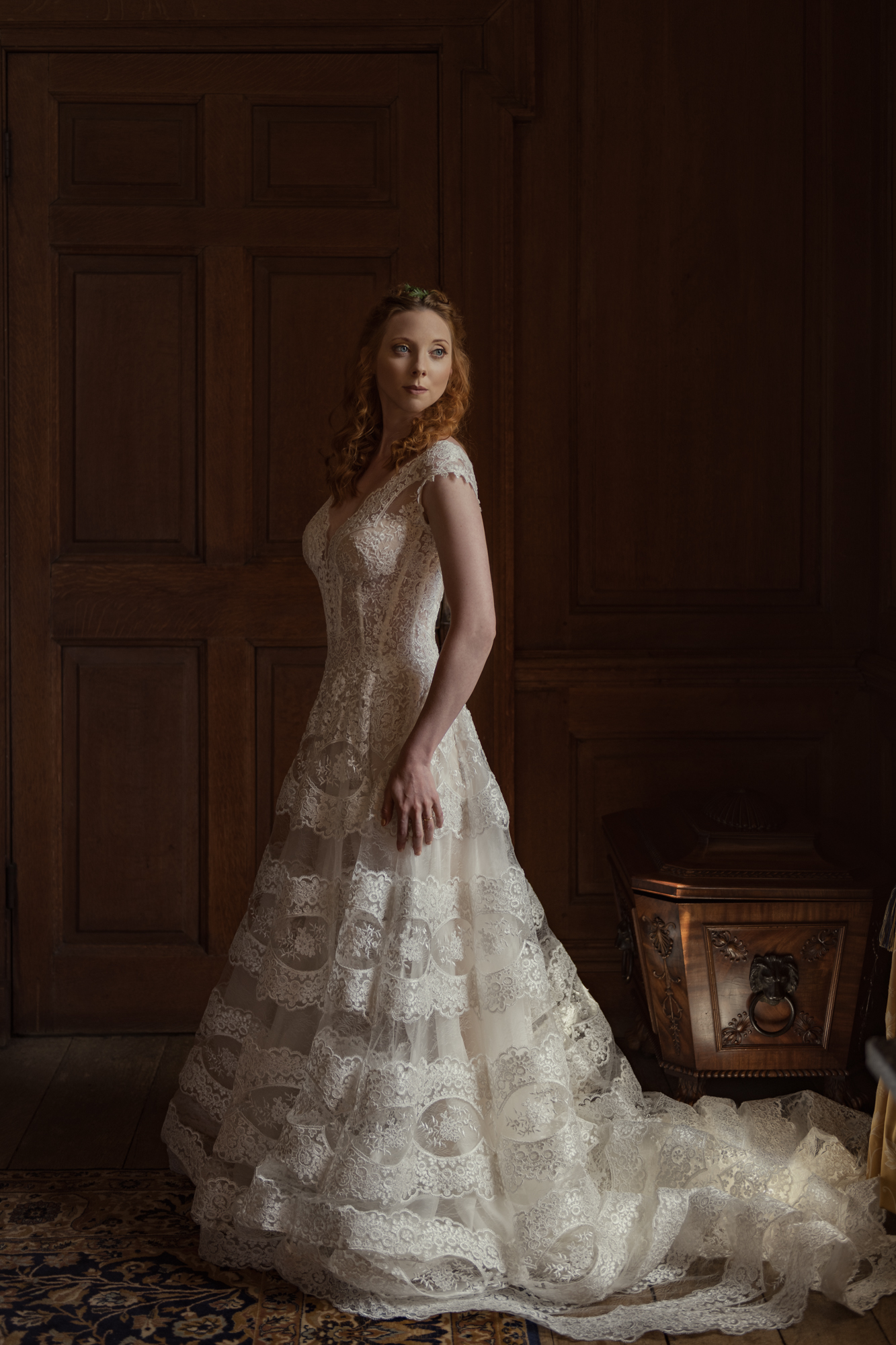 2 A Pre Raphaelite inspired love story pushing the boundaries of bridal style