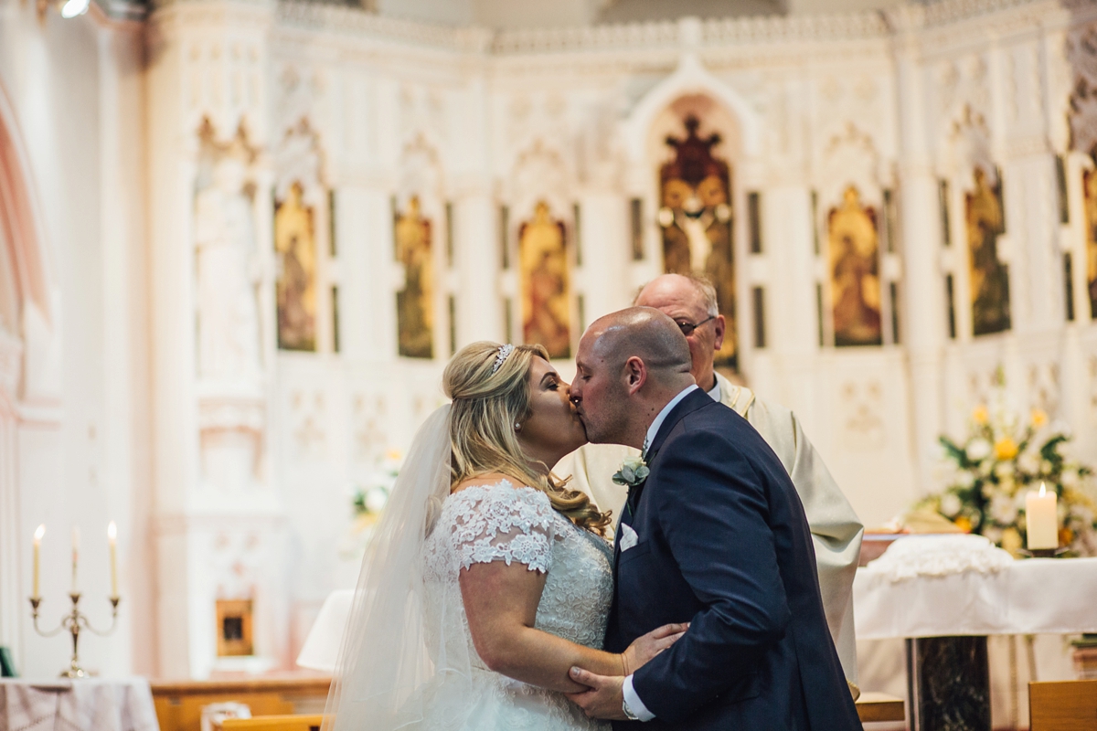 20 A La Sposa dress for a family focussed summer wedding in Liverpool