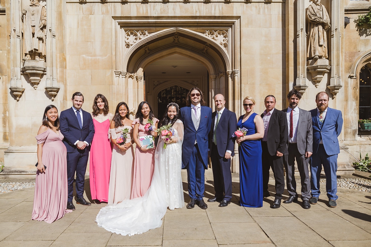 20 Friends and family focussed wedding at an English country house