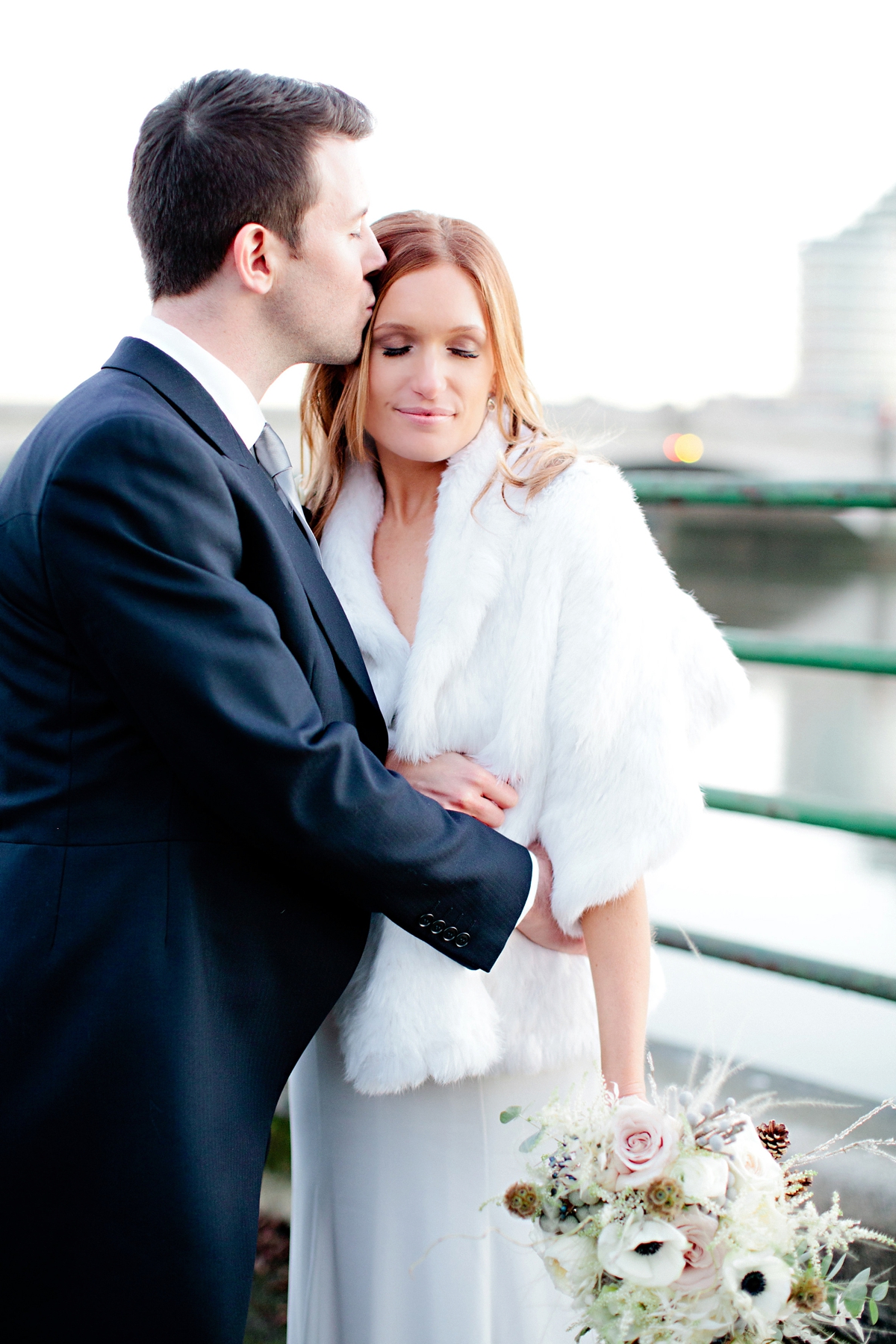 21 A bride in Temperley London for a sophisticated and elegant Winter wedding