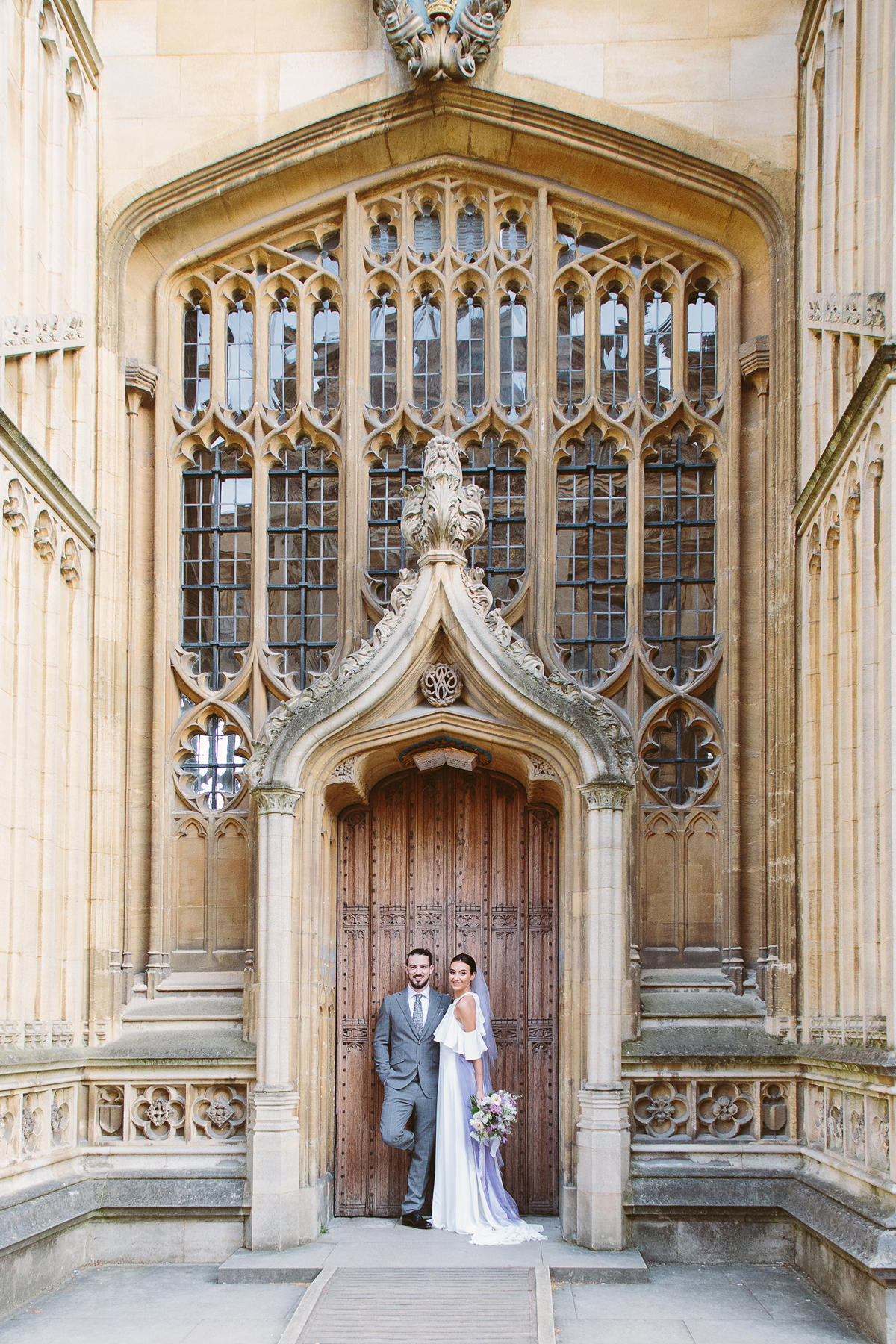 225 Romantic English Spring flower filled wedding inspiration at the Bodleian Libraries in