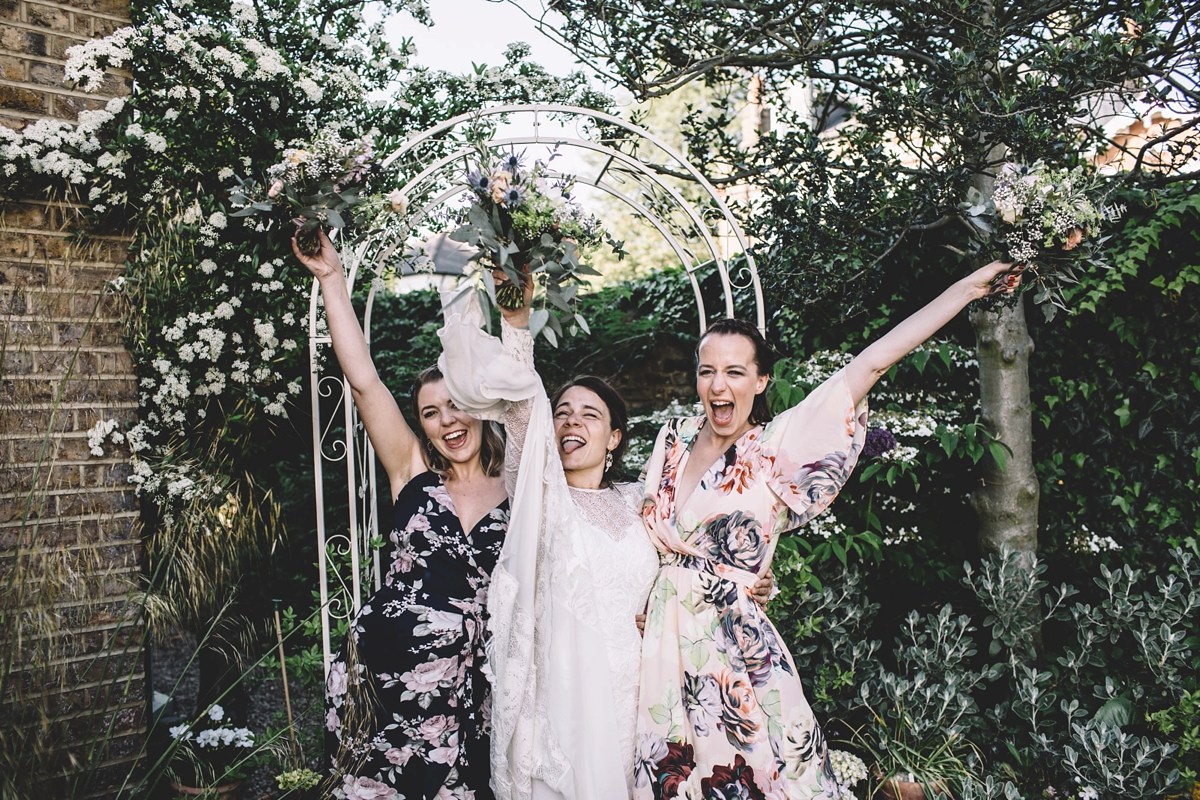 30 A Grace Loves Lace gown for a DIY garden wedding inspired by nature and flowers