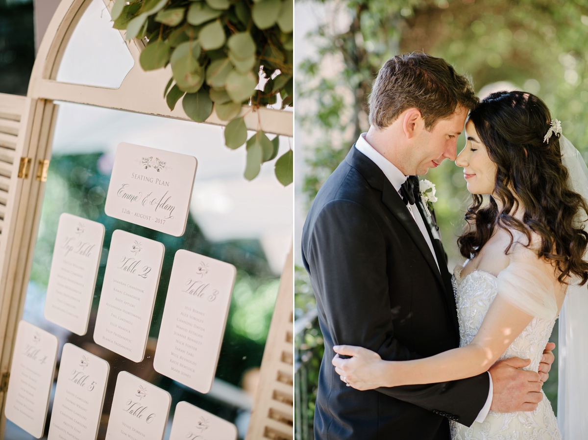 30 A Monique Lhuillier gown for a romantic summer villa wedding on Lake Como in Italy