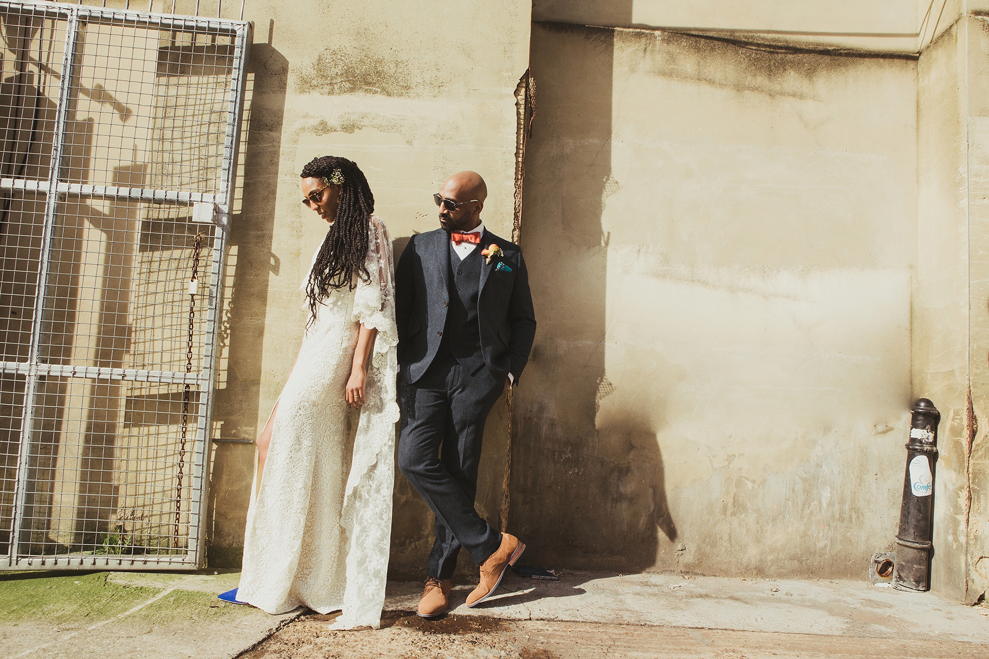 31 A tropical and bohemian inspired cool urban wedding