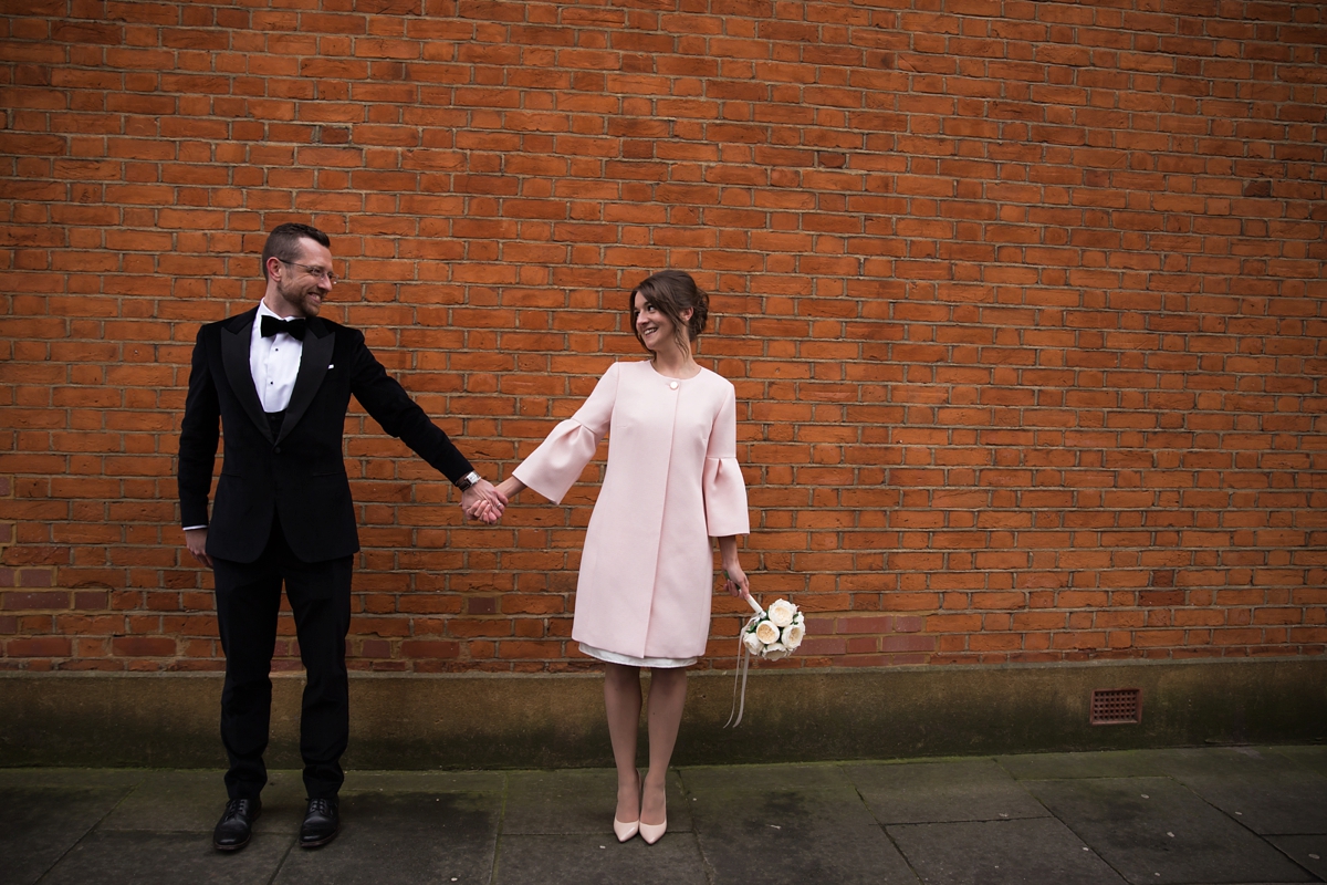 32 A 1950s inspired modern intimate wedding with a short dress by Kate Edmondson