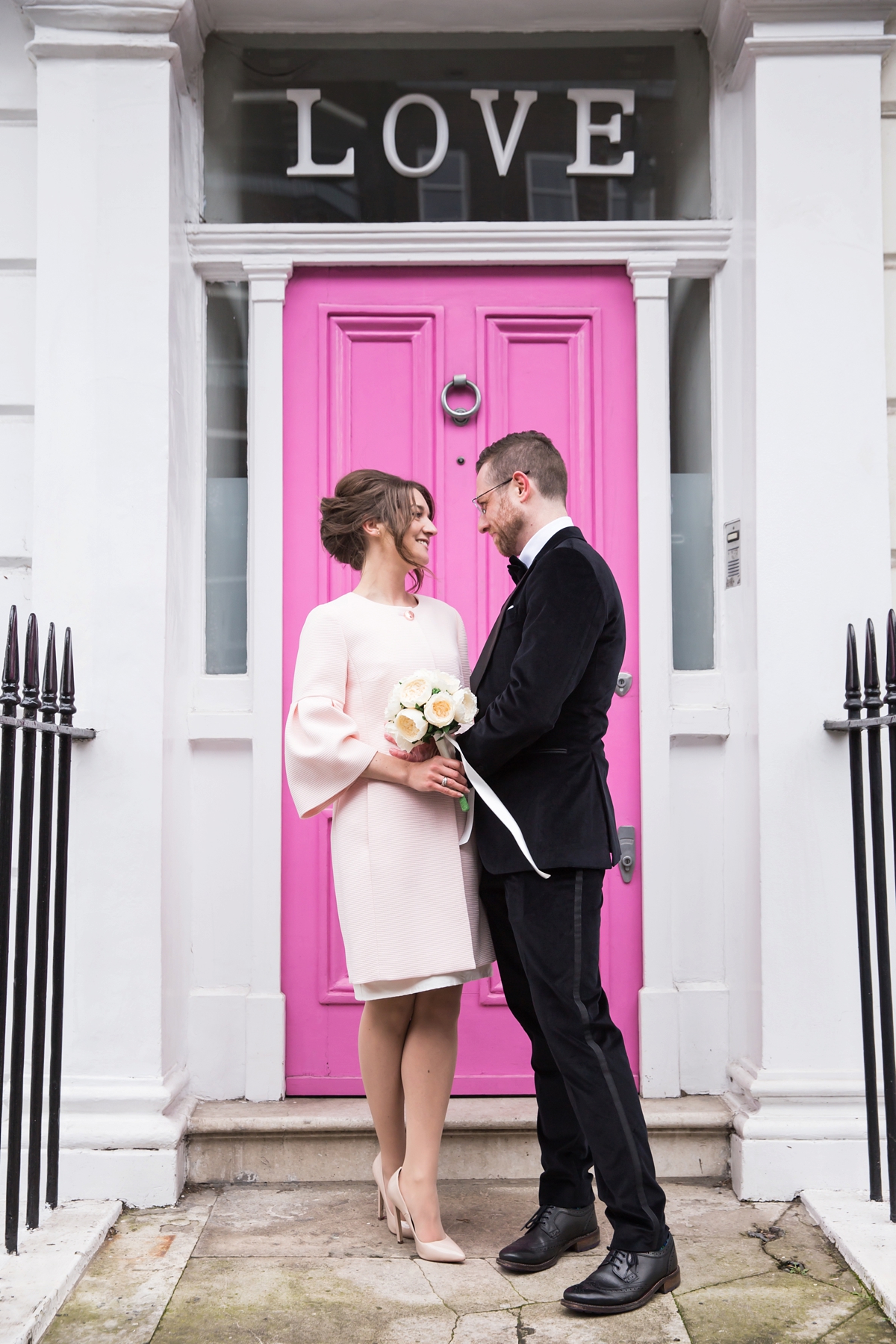34 A 1950s inspired modern intimate wedding with a short dress by Kate Edmondson