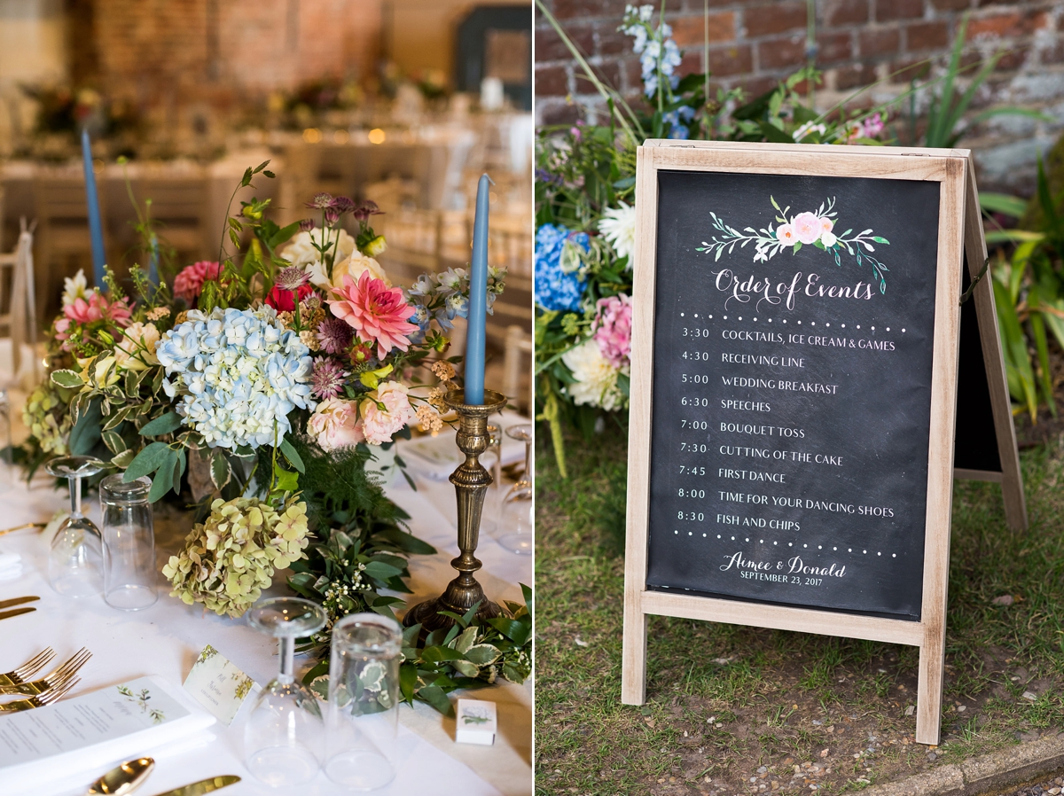 34 An Allure Bridals gown for a charming barn wedding