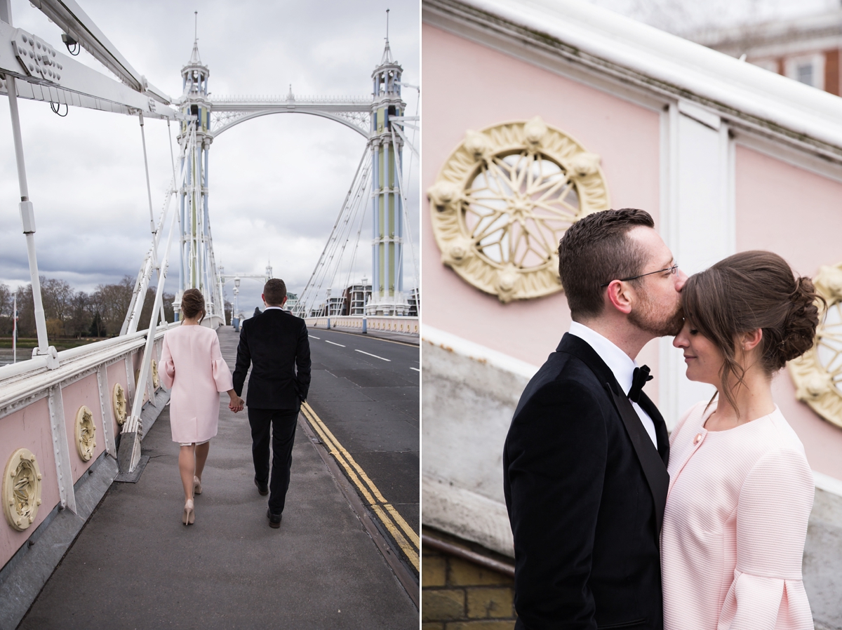 37 A 1950s inspired modern intimate wedding with a short dress by Kate Edmondson
