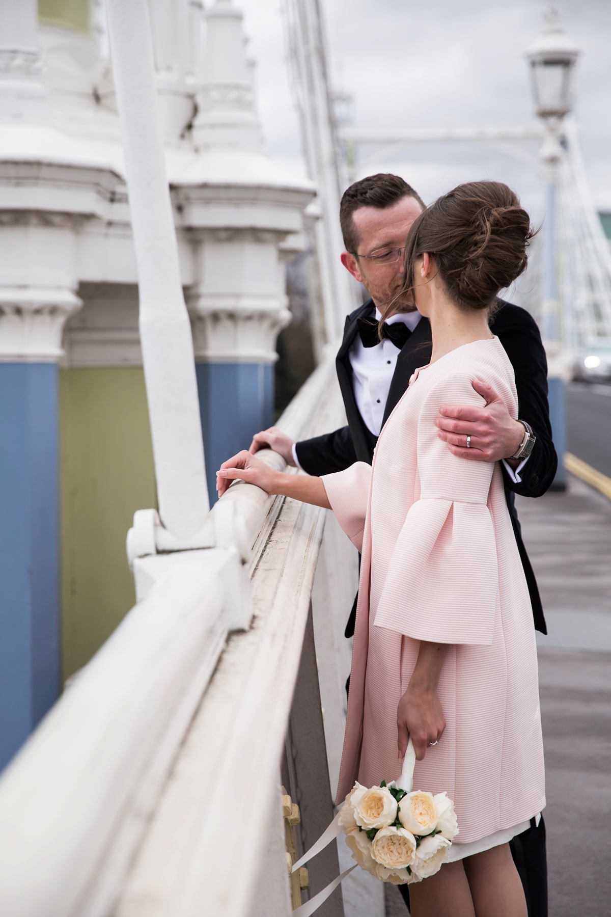 39 A 1950s inspired modern intimate wedding with a short dress by Kate Edmondson