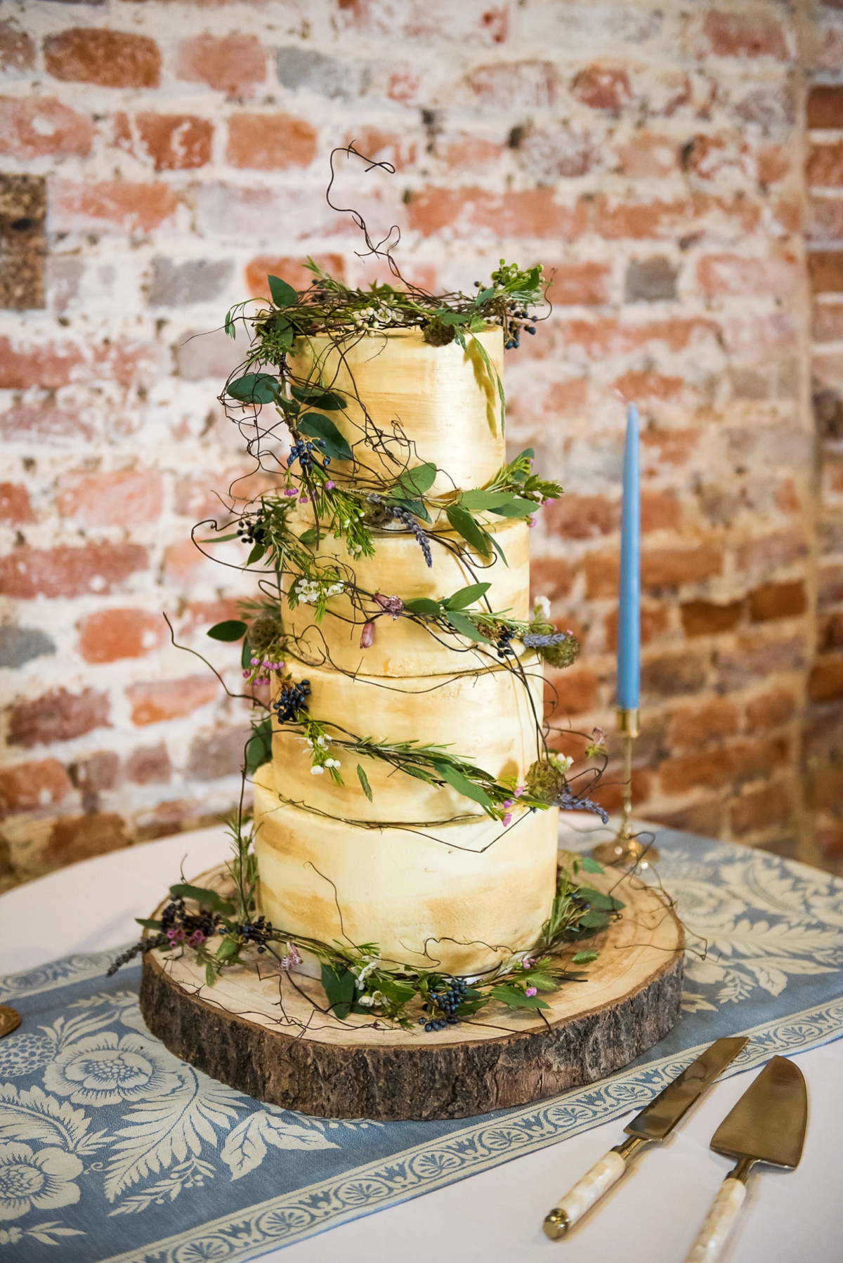 39 An Allure Bridals gown for a charming barn wedding