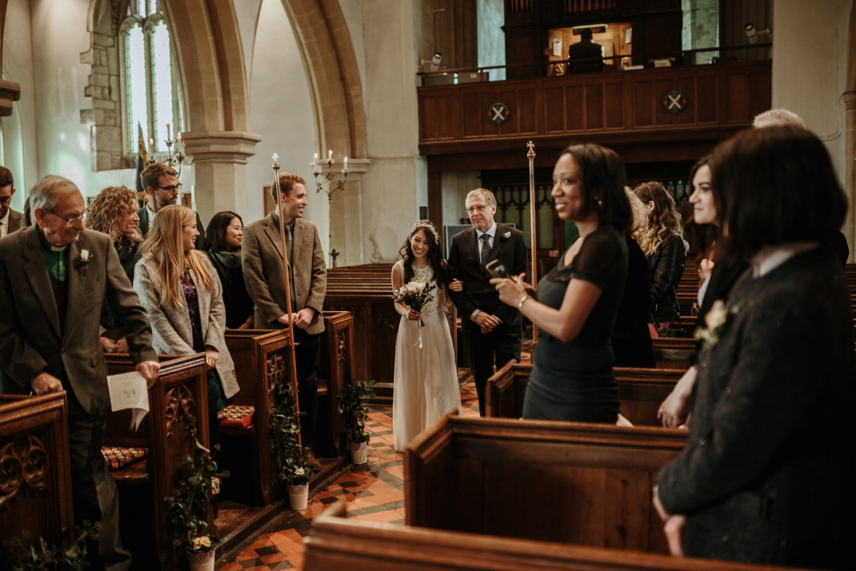 4 A BHLDN dress for a low key and intimate wedding