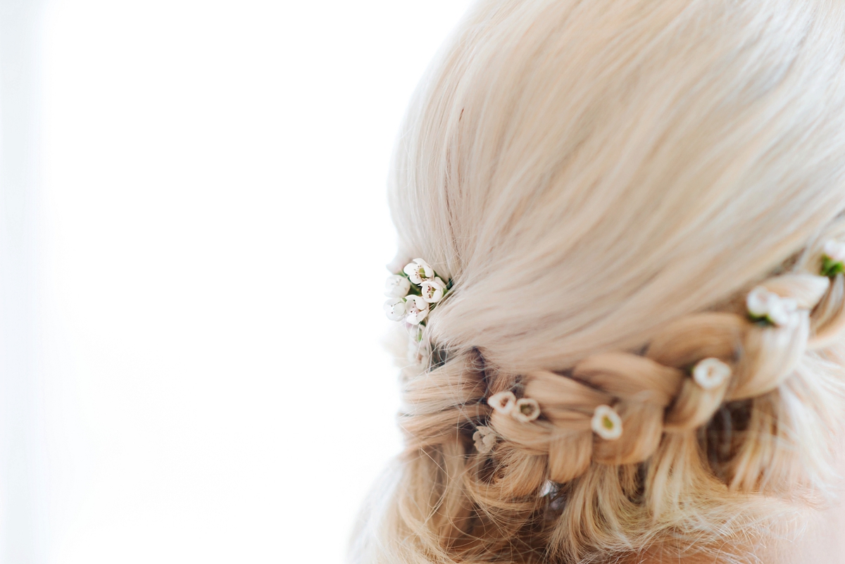 4 A Jenny Packham beaded gown for a lovely laidback country barn wedding