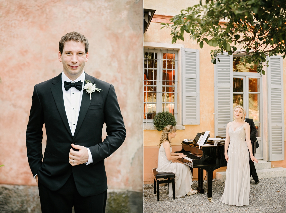 41 A Monique Lhuillier gown for a romantic summer villa wedding on Lake Como in Italy