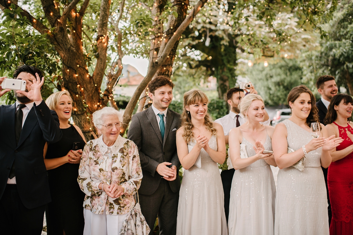 50 A Monique Lhuillier gown for a romantic summer villa wedding on Lake Como in Italy