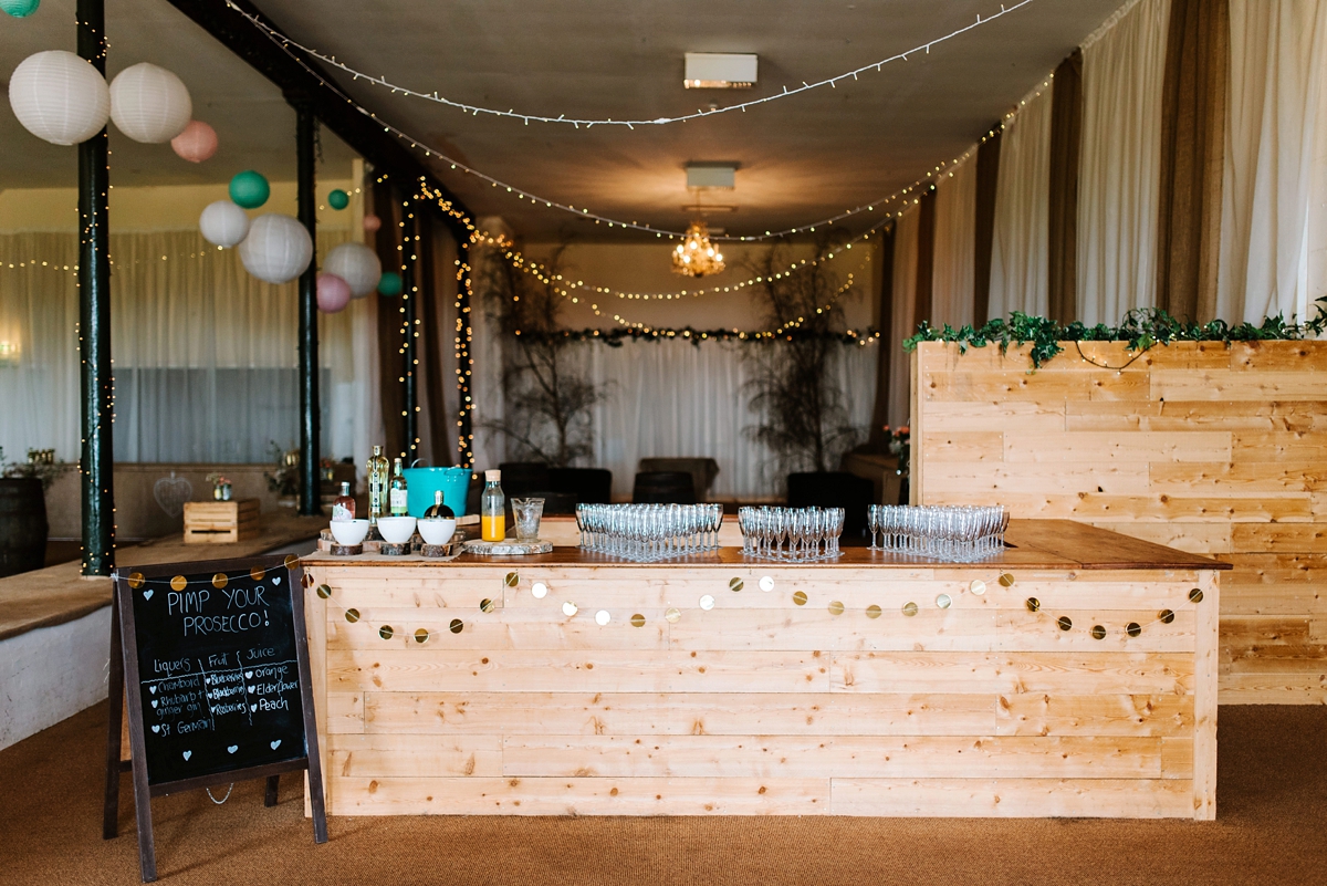 6 A Jenny Packham beaded gown for a lovely laidback country barn wedding