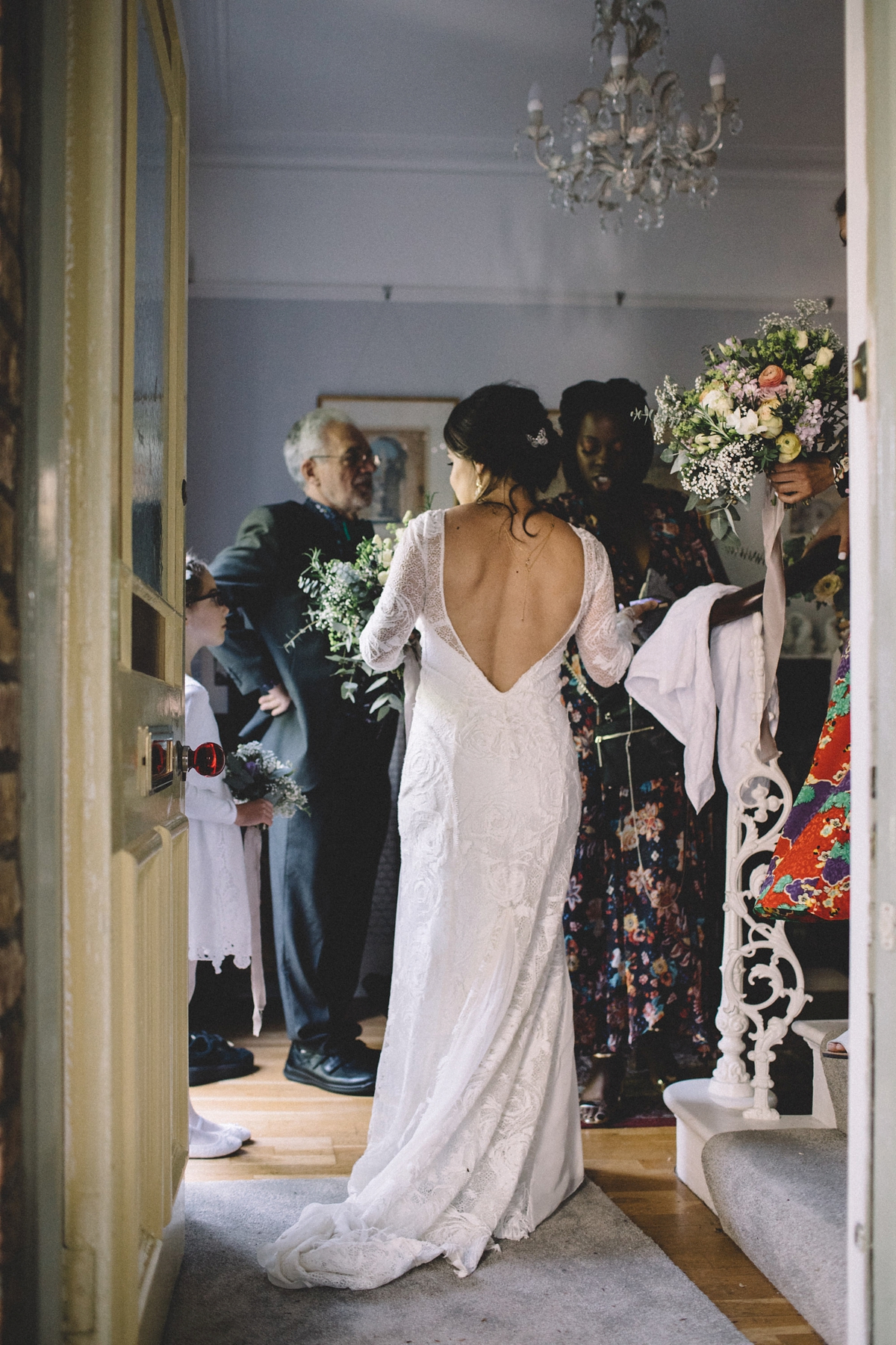 7 A Grace Loves Lace gown for a DIY garden wedding inspired by nature and flowers