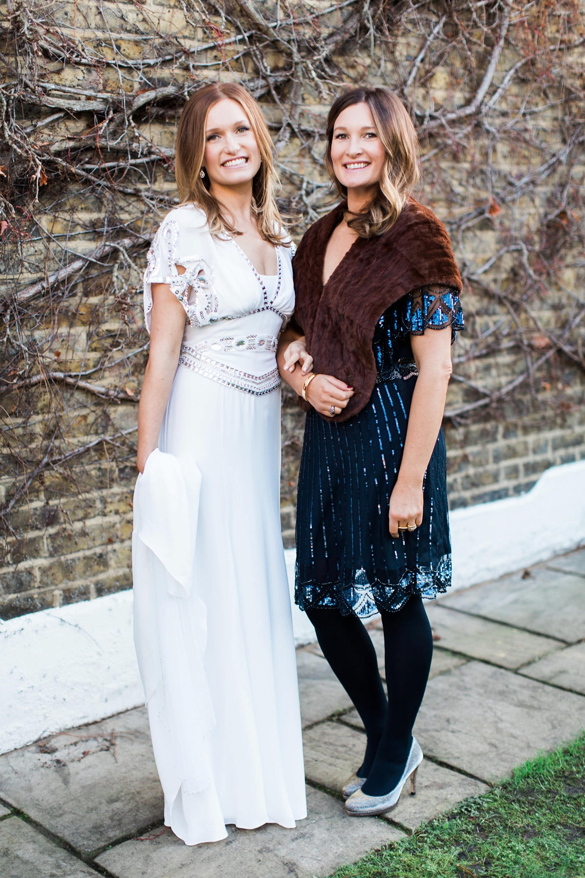 7 A bride in Temperley London for a sophisticated and elegant Winter wedding