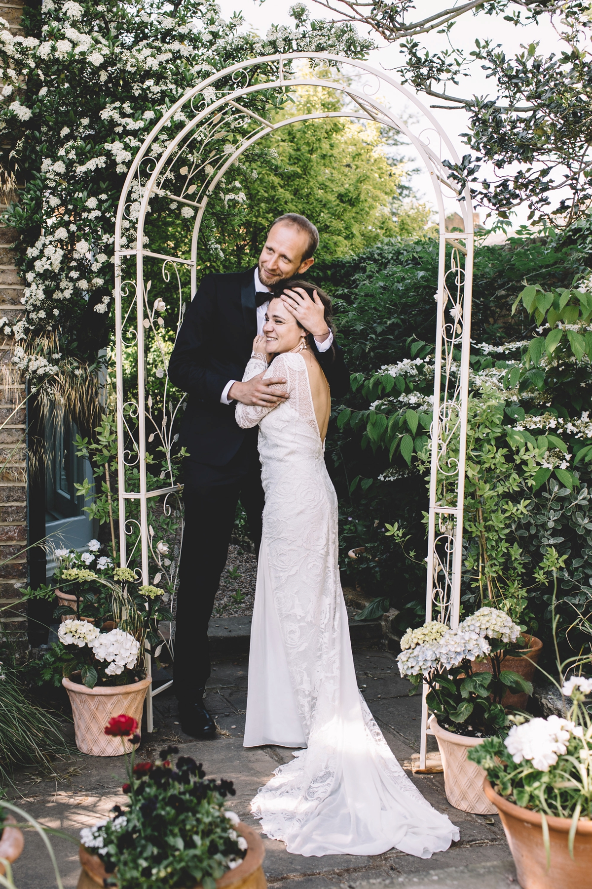 8 A Grace Loves Lace gown for a DIY garden wedding inspired by nature and flowers 1