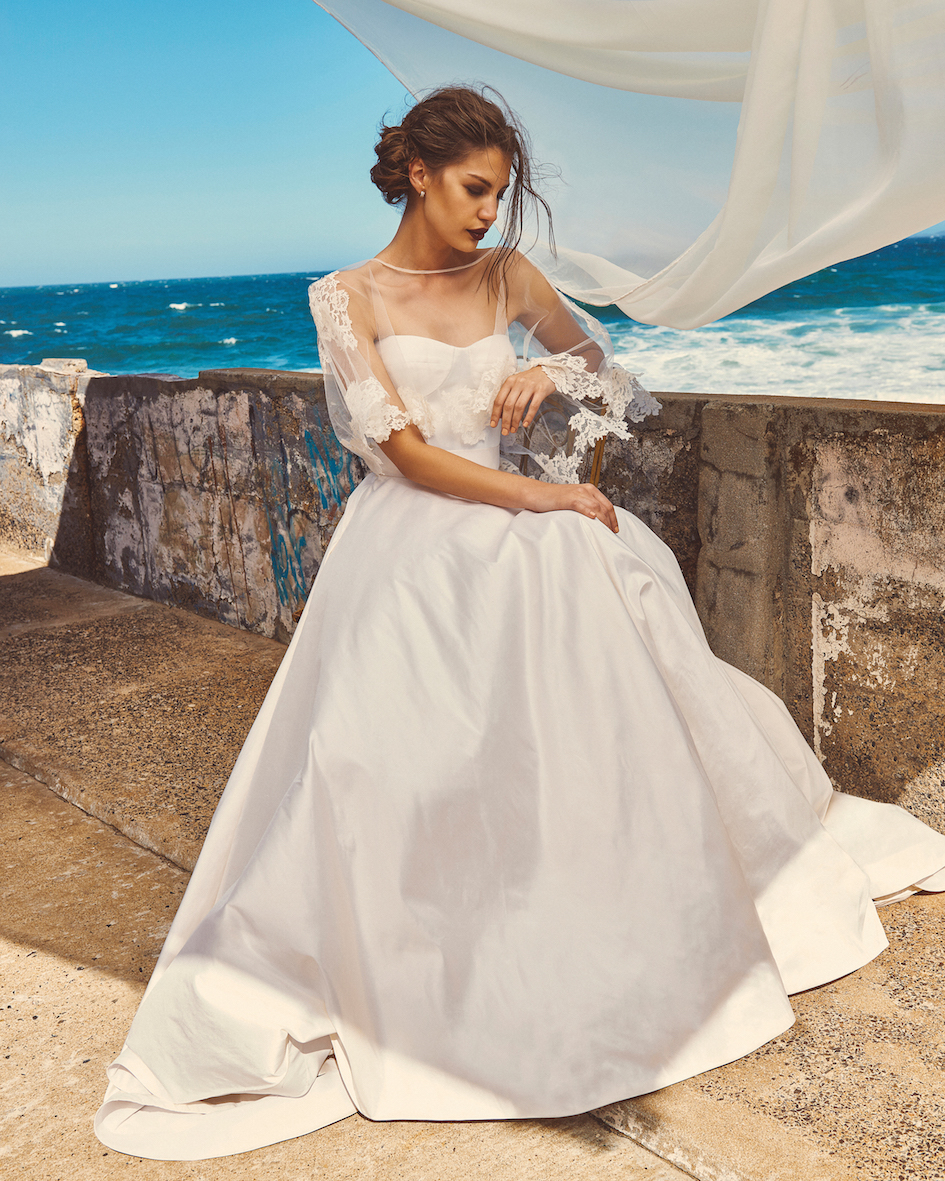 Elbeth Gillis C7717 Lily B7417 Chloe SK4117 Scarlet Front - Elbeth Gillis - Luxuriously handcrafted couture wedding dresses, creating soft, feminine modern bridal wear Elbeth Gillis C7717 Lily B7417 Chloe SK4117 Scarlet Front