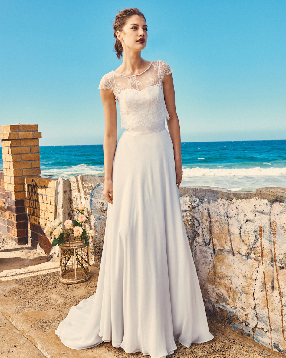 Elbeth Gillis T0517 Michelle B2017 Linda Sk7617 Shelby Front - Elbeth Gillis - Luxuriously handcrafted couture wedding dresses, creating soft, feminine modern bridal wear Elbeth Gillis T0517 Michelle B2017 Linda Sk7617 Shelby Front
