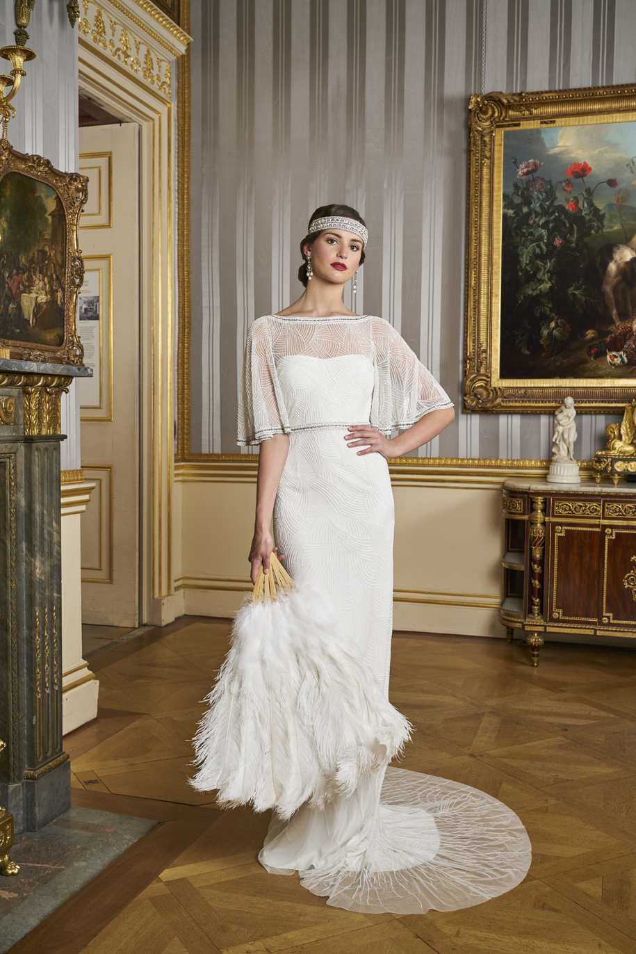 Eliza Jane Howell wedding dress Pompeii