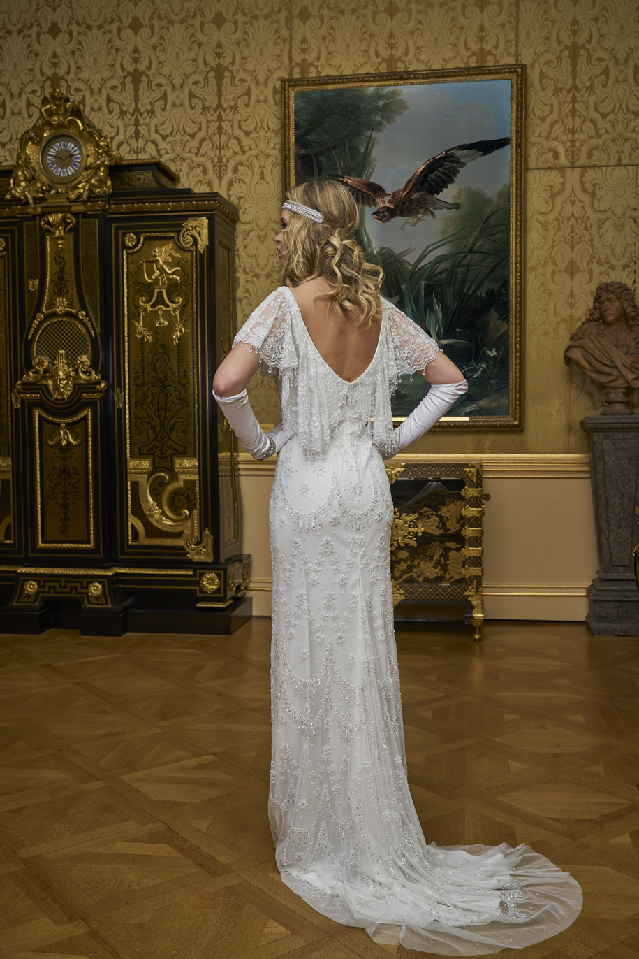 Eliza Jane Howell wedding dress Sienna back