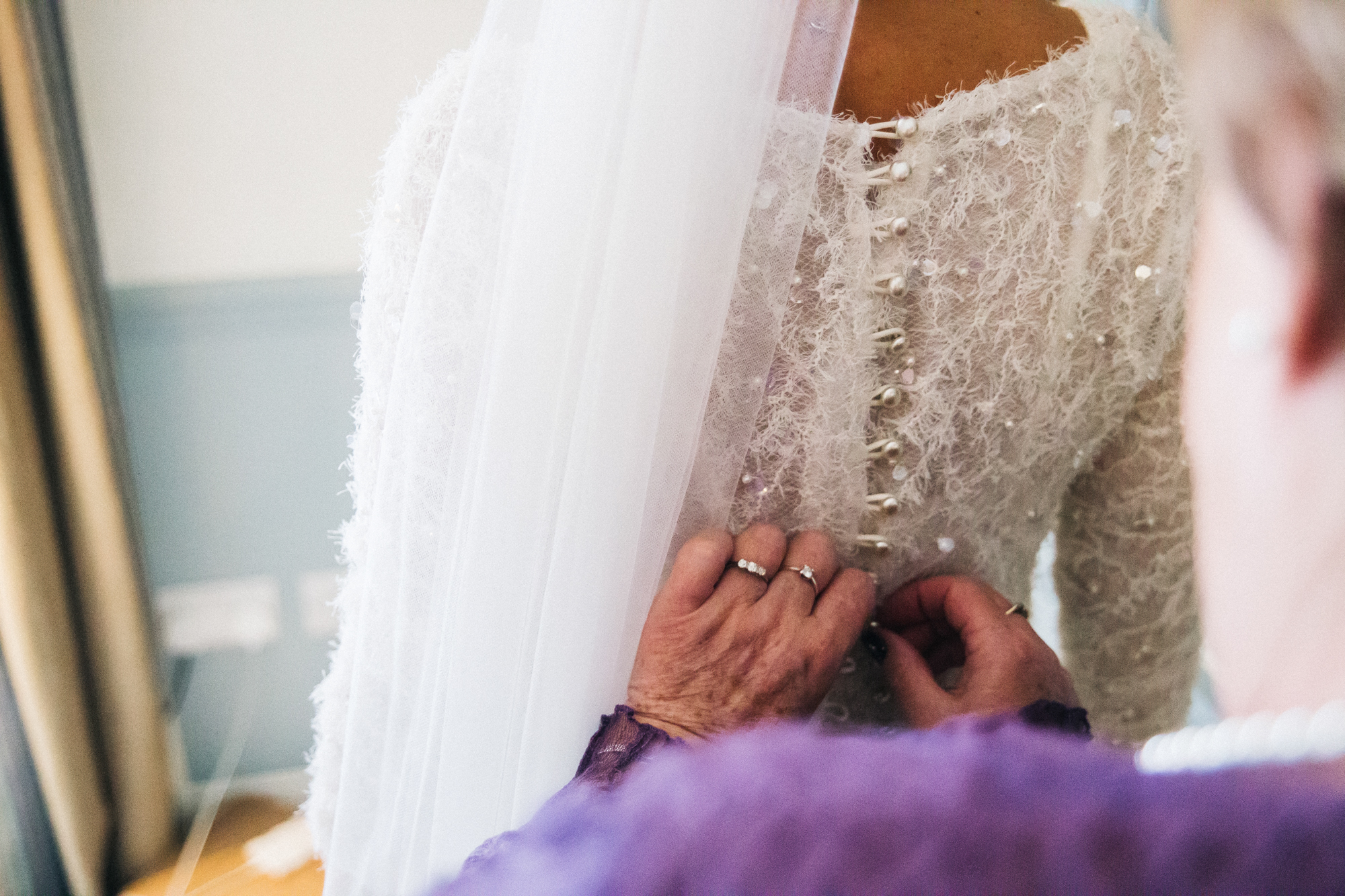 01 Back of an Emma Beaumont wedding dress