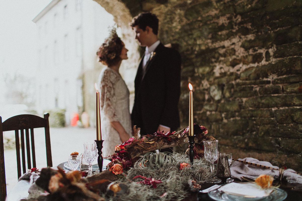 108 Serene and enchanting Autumnal bridal fairytale