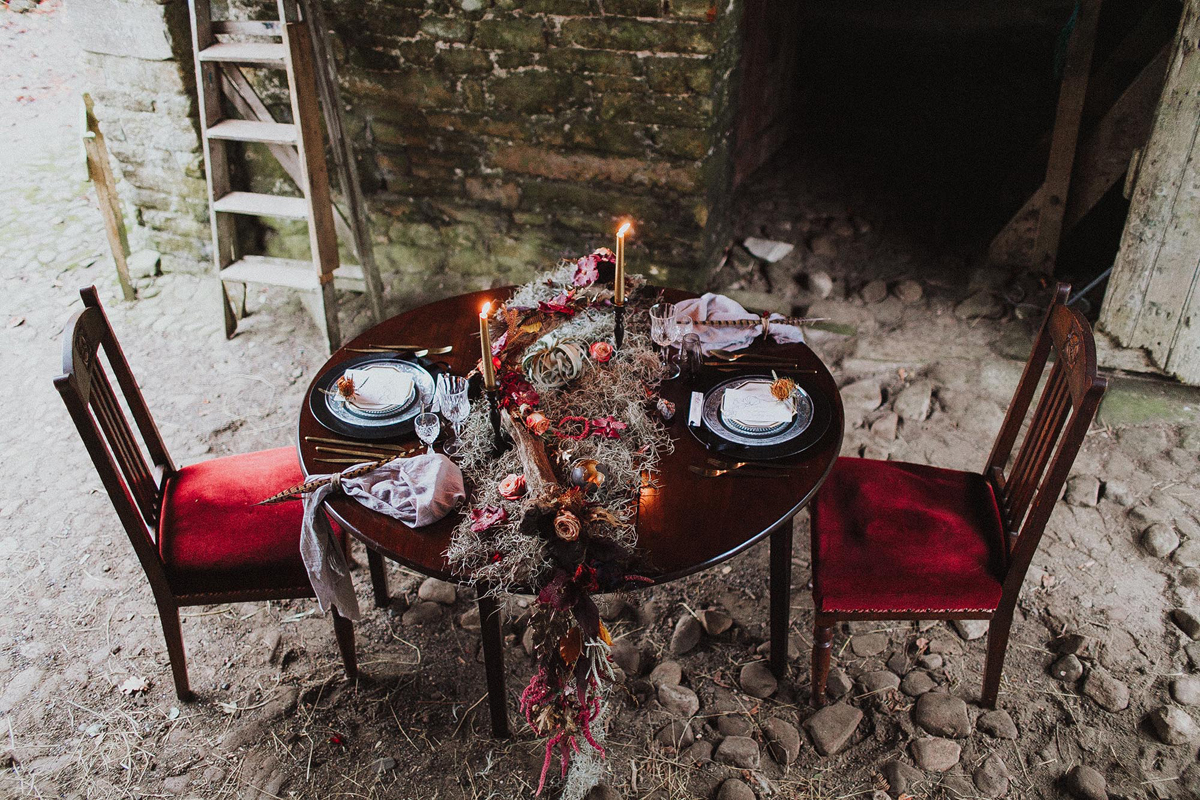 127 Serene and enchanting Autumnal bridal fairytale