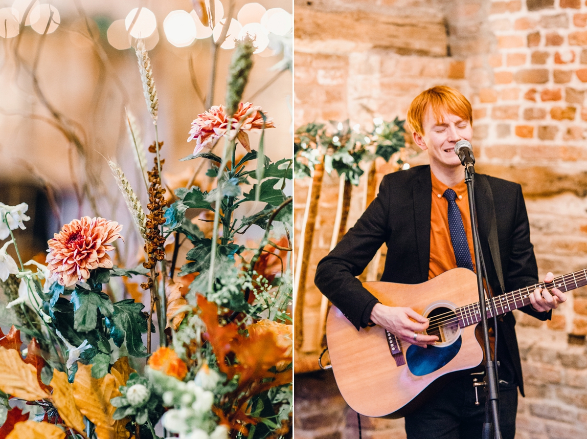 13 A Charlie Brear bride and her rustic Autumn Barn wedding in Southport