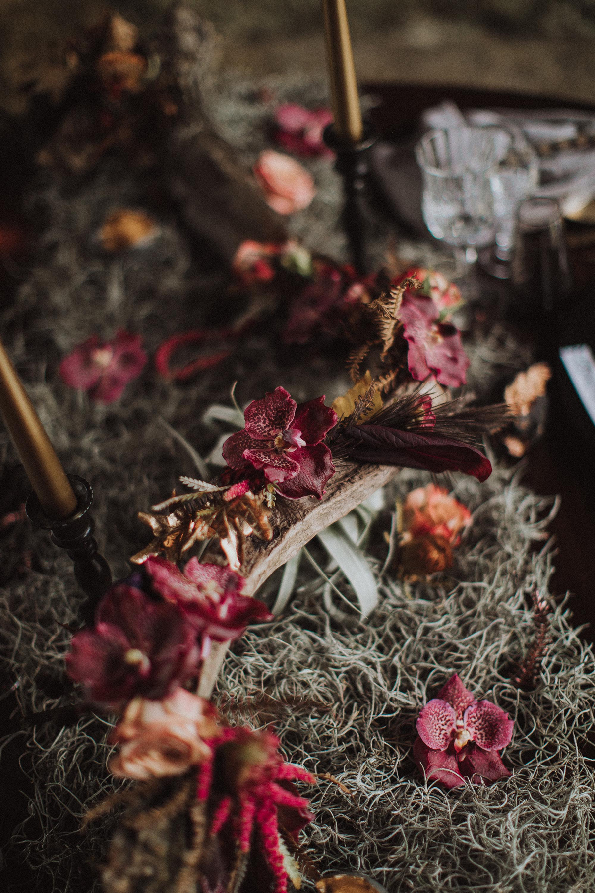 131 Serene and enchanting Autumnal bridal fairytale