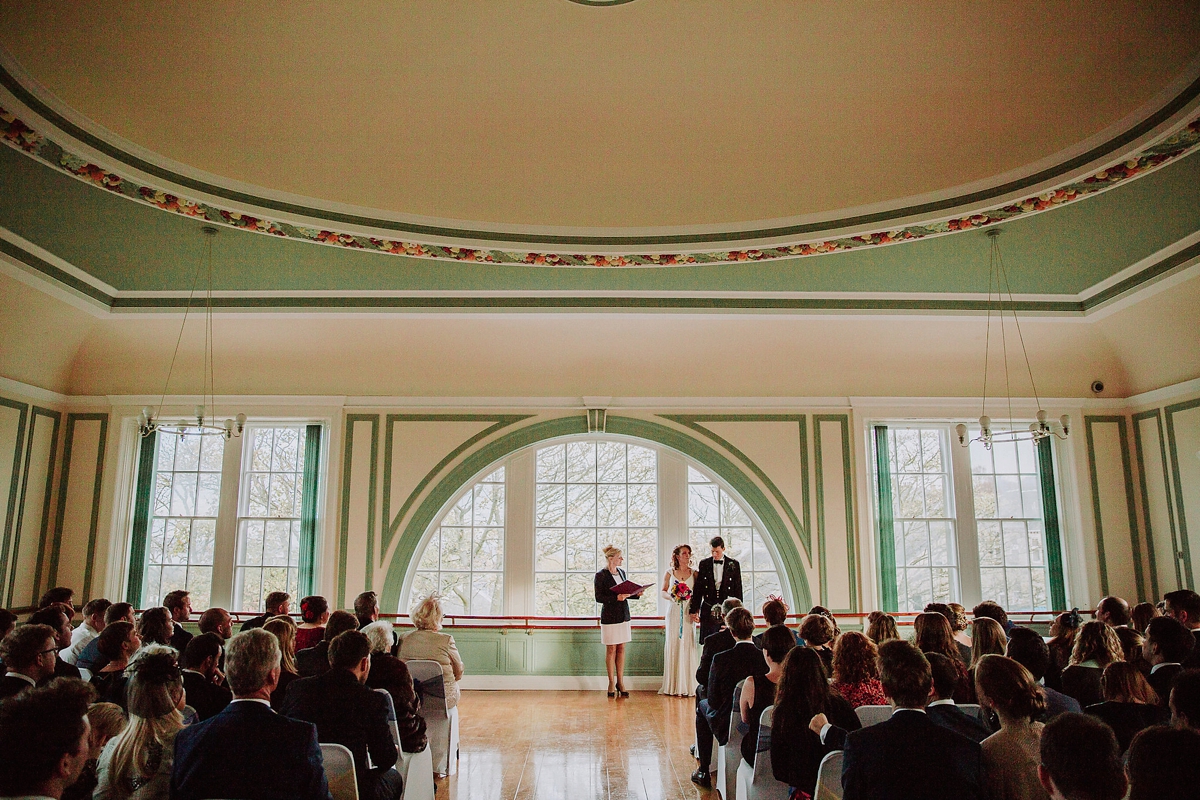 14 An Eliza Jane Howell dress for a Winter wedding in Scotland