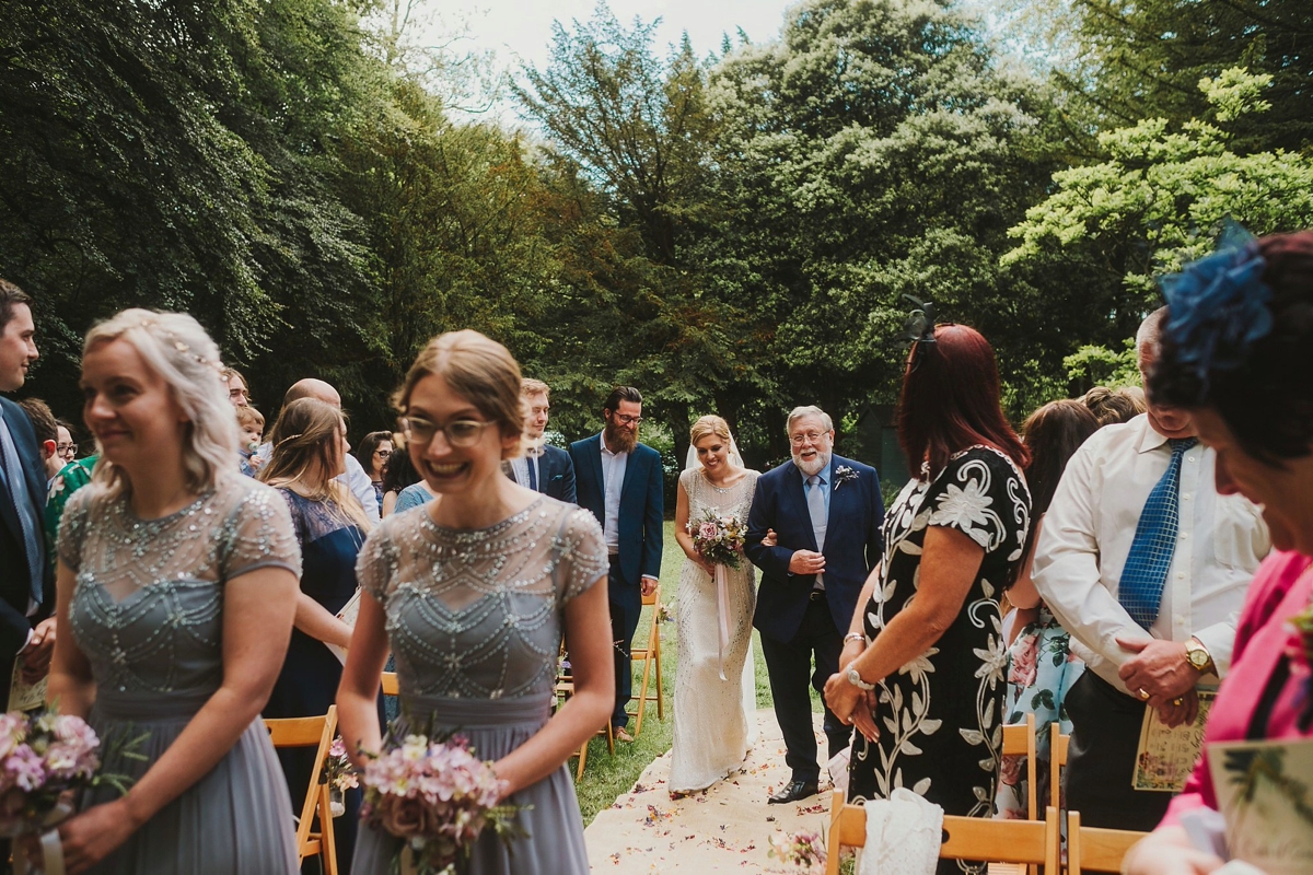 17 A Jenny Packham gown for a DIY wedding in the country