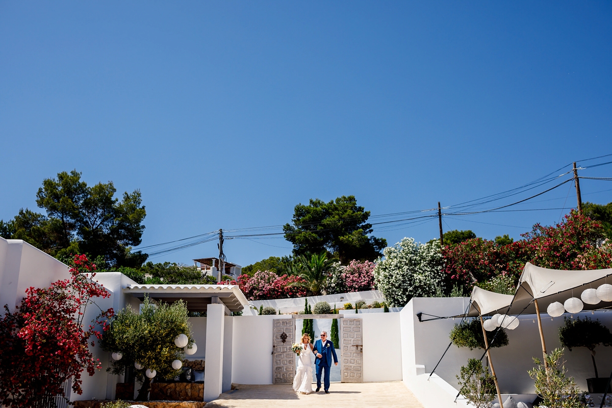 17 A Temperley Bridal dress for a bohemian wedding in Ibiza 1