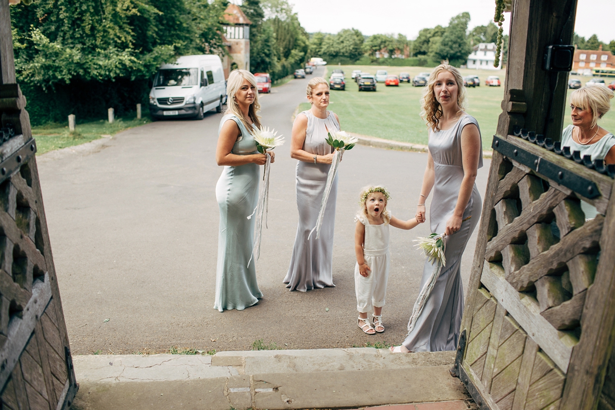 19 A Rue de Seine gown for a village marquee wedding