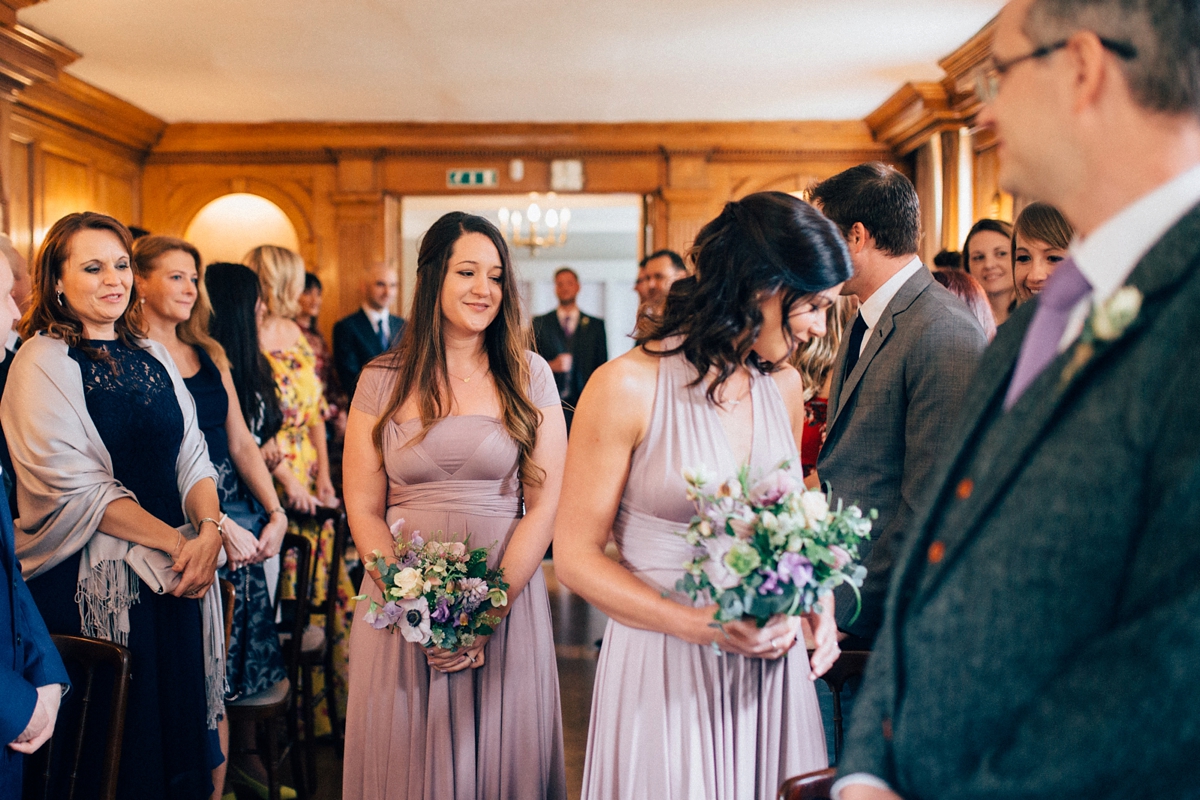21 A Grace Loves Lace gown for a woodland inspired London pub wedding. Images by Nikki van der Molen