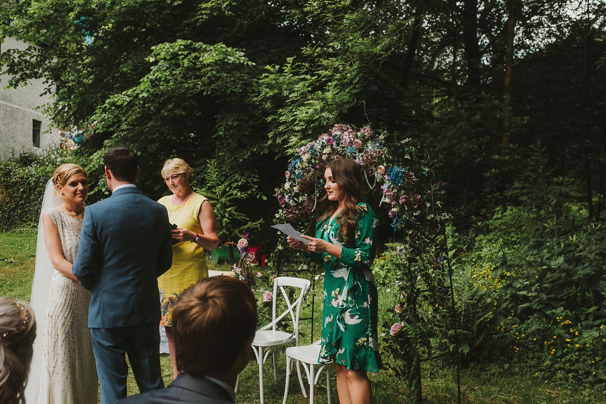 21 A Jenny Packham gown for a DIY wedding in the country