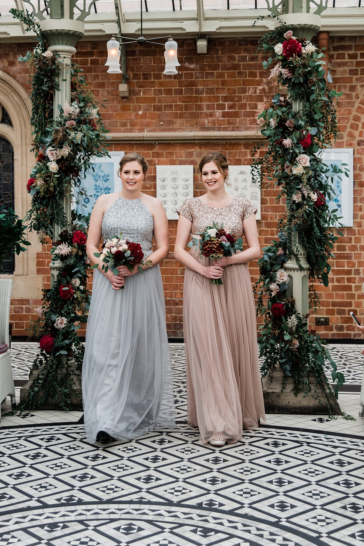21 Bridesmaids in sparkly sequin dresses from Mya via ASOS. Images by Su Ann Simon