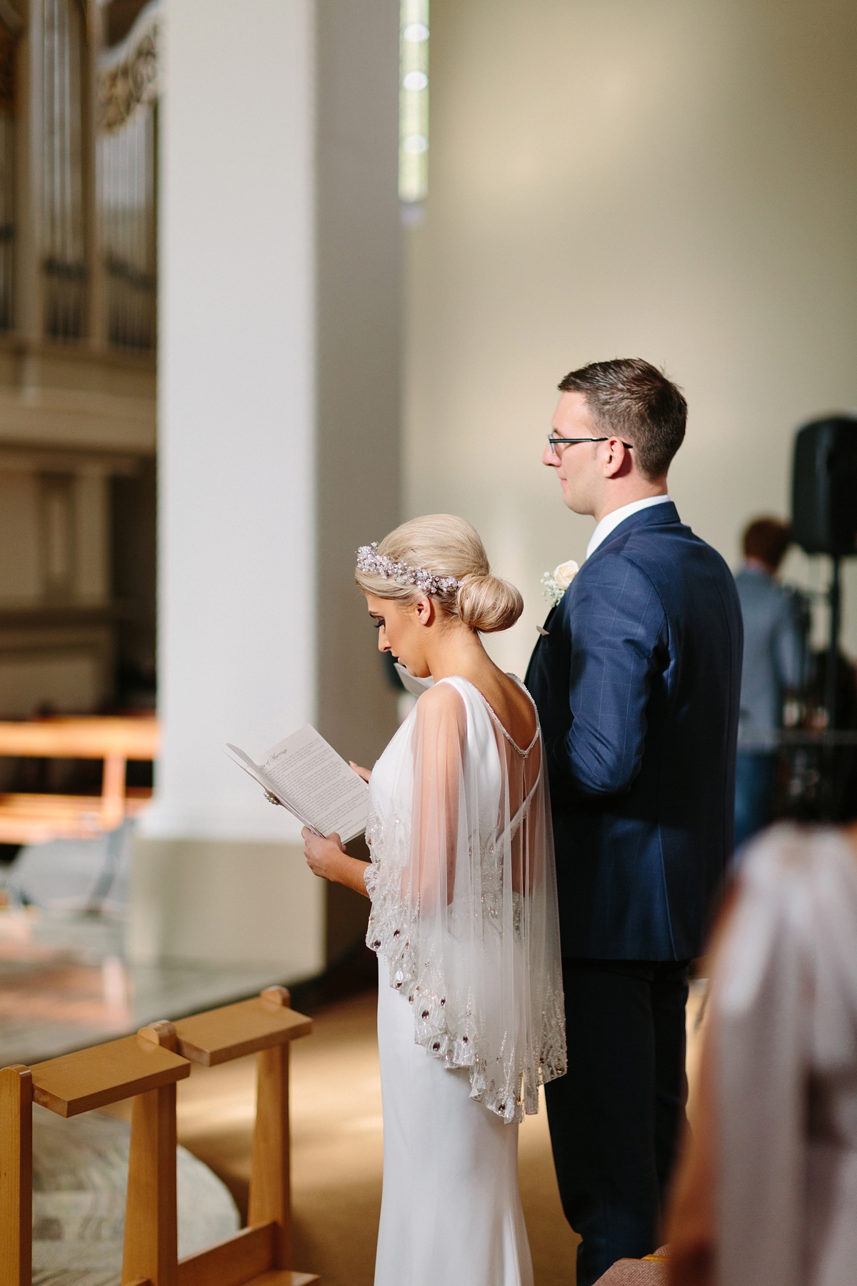 22 A Badgley Mischka Dress for a Timeless Irish Castle wedding