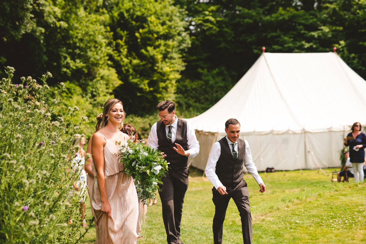 22 A Rue de Seine crochet dress for a bohemian wedding in Norfolk. Images by Gina Manning