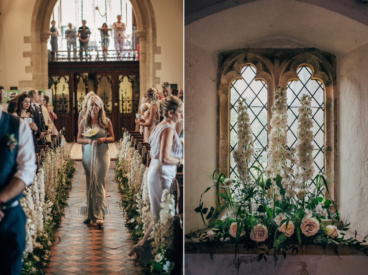 22 A Rue de Seine gown for a village marquee wedding